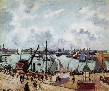 カミーユ・ピサロ Painting - ル・アーブルの外港 1903年 カミーユ・ピサロ
